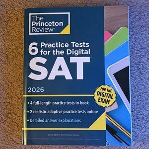 New The Princeton Review SAT Practice Book 2026